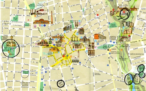 locations in Terrassa