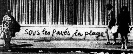 Wall in Paris, May 1968